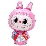 Мини фигура Плюшевый эльф розовый с гармошкой FL17"/43см (Китай) 27069