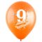 Шар латекс 9 мая Ассорти 12"/30см 10шт/уп (Турция) 8122022-10