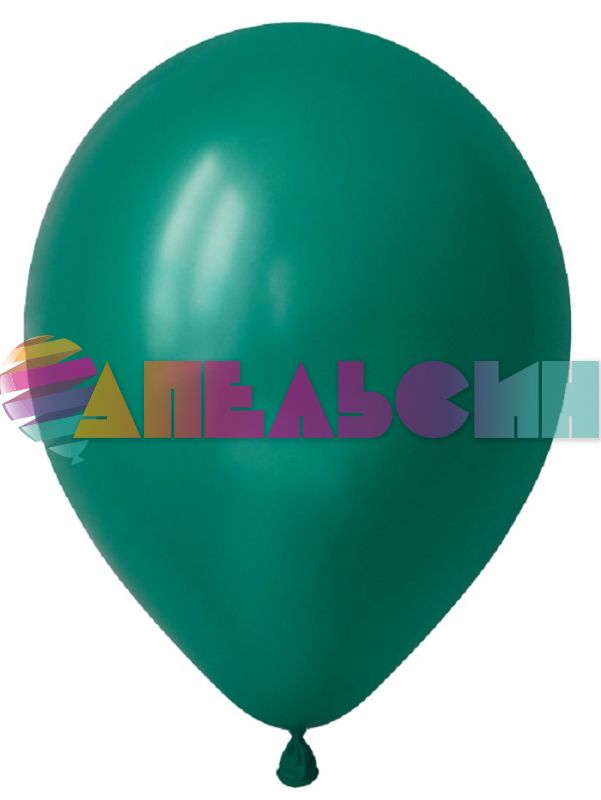 Шар металлик Зеленый DL12"/30см (1460) Green 100шт/уп (Вьетнам) 3121460