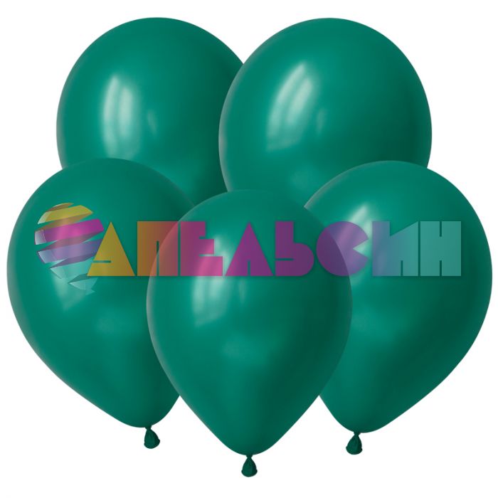 Шар металлик Зеленый DL12"/30см (1460) Green 100шт/уп (Вьетнам) 3121460