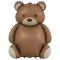 Шар фигура Мишка коричневый ретро сатин FL35"/89см (Китай) 26336