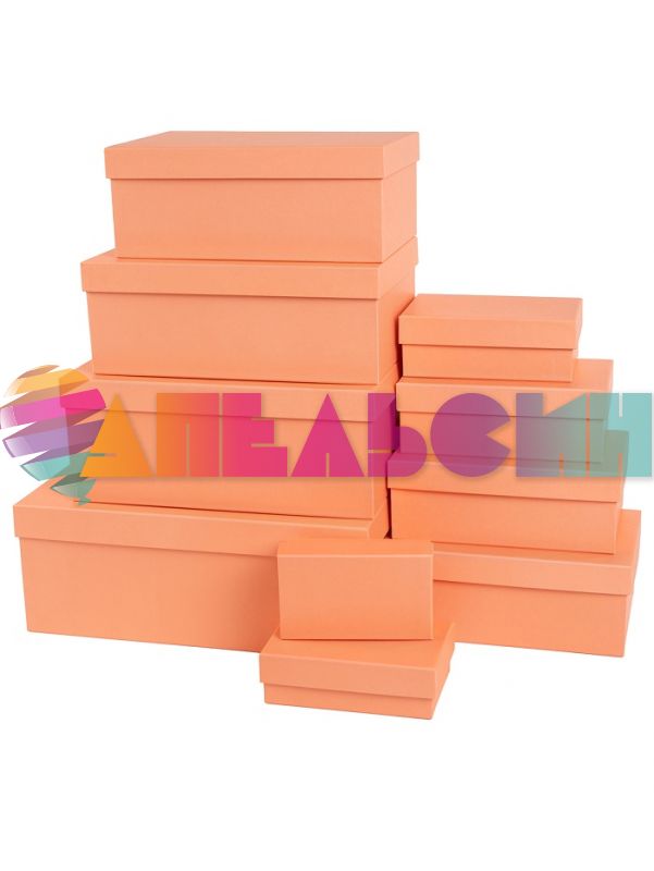 Коробка Персиковый 13х19х8см 2050960-6