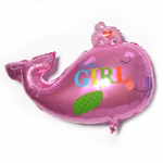 Шар фигура Кит Baby Girl FL33"/84см (Китай) 15319