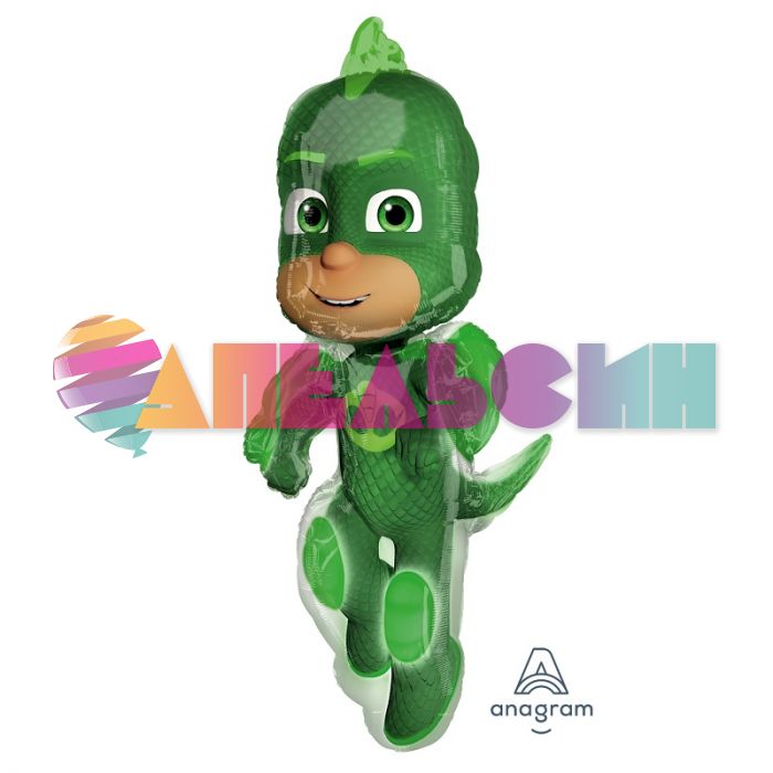 Шар фигура Герои в масках Гекко A38"/96см (США) 1207-3426