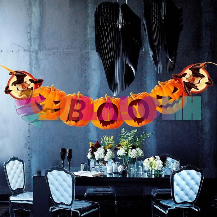 Гирлянда BOO 115см картон 1355706