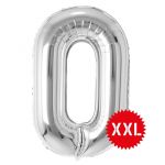 Шар цифра FL50"/127см Серебро 0 (Китай) 131140