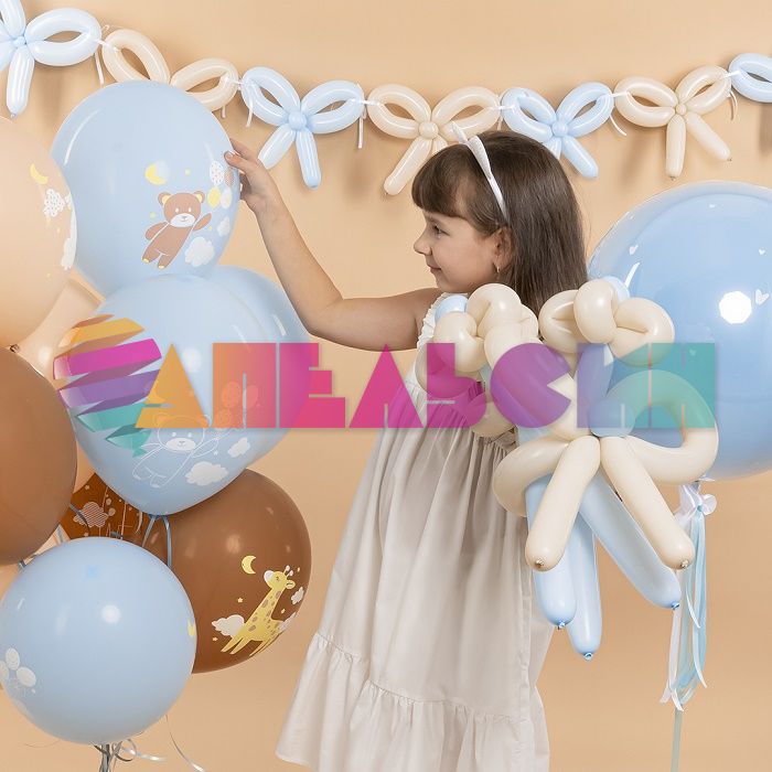 Шар ШДМ пастель Голубой 512-260 (S04) Light Blue 100шт/уп (Китай) 512-260S04