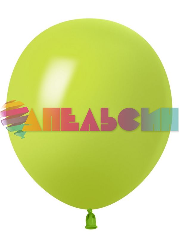 Шар пастель Зеленый 512/12"/30см (S06) Light green весенний 10шт/уп (Китай) 512-18S06