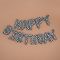 Надпись из шаров HAPPY BIRTHDAY Пит-стоп FL16"/41см (Китай) 26889