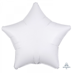 Шар звезда Белый A19"/49см White (США) пастель 1204-0056