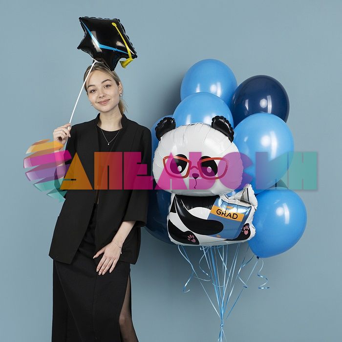 Мини фигура Шляпа Выпускник FL15"/38см с клапаном (Китай) 24581