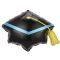 Мини фигура Шляпа Выпускник FL15"/38см с клапаном (Китай) 24581