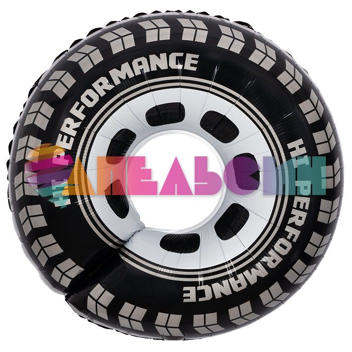 Шар фигура Гоночное колесо FL29"/74см (Китай) 23481
