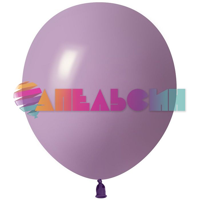 Шар пастель Сиреневый 512/12"/30см (P75) Lavender орхидея 100шт/уп (Китай) ретро 512-12P75
