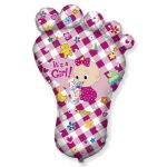 Шар фигура Ножка It's a Girl ABC F38"/97см (Испания) 901620