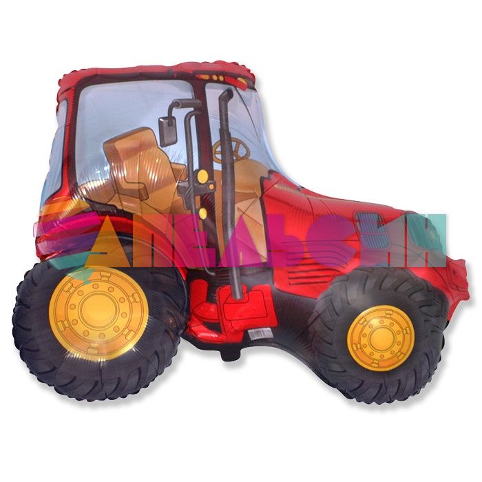 Шар фигура Трактор красный F37"/94см (Испания) 901681R